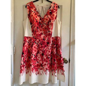 NY&Co NWOT Floral A-Line Fit and Flare Dress